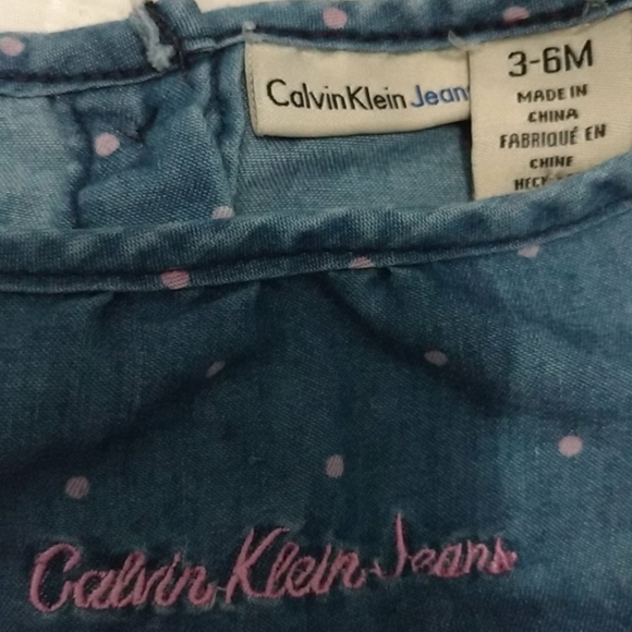 Calvin Klein Jeans 3/6 months dress - Picture 2 of 6